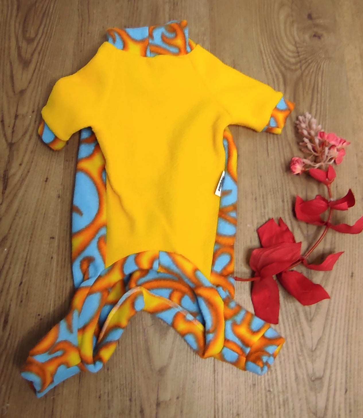 Dachshund, miniature. Jump suit/PJs ,Onesie