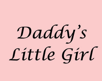 Daddy's little girl Singlet