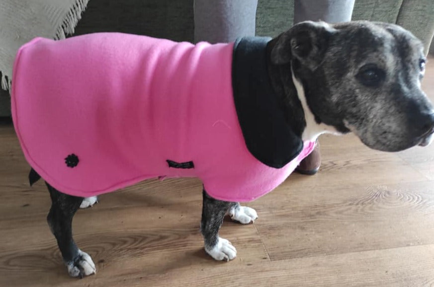 Polar Fleece Coat with collar